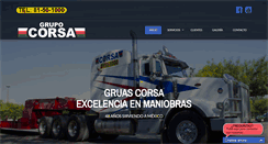 Desktop Screenshot of grupocorsa.com